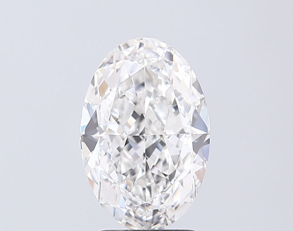 3.01 ct. oval Lab Grown Diamond front image