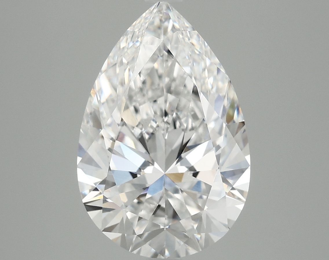 3.88 ct. pear Lab Grown Diamond front image