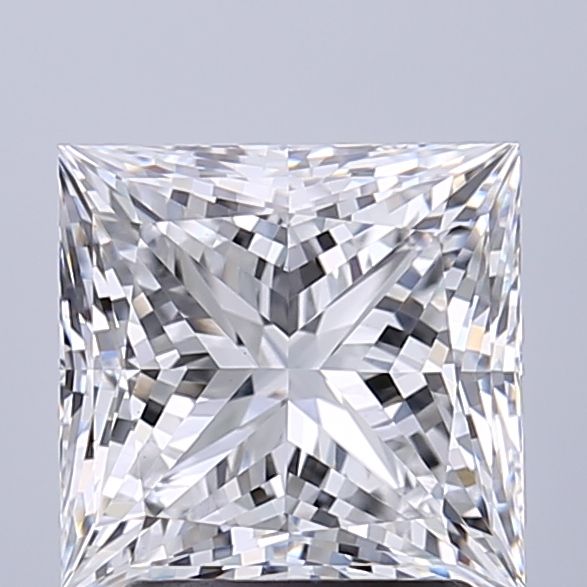 2.55 ct. princess Lab Grown Diamond front image