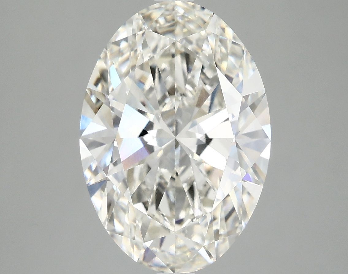 3.95 ct. oval Lab Grown Diamond front image