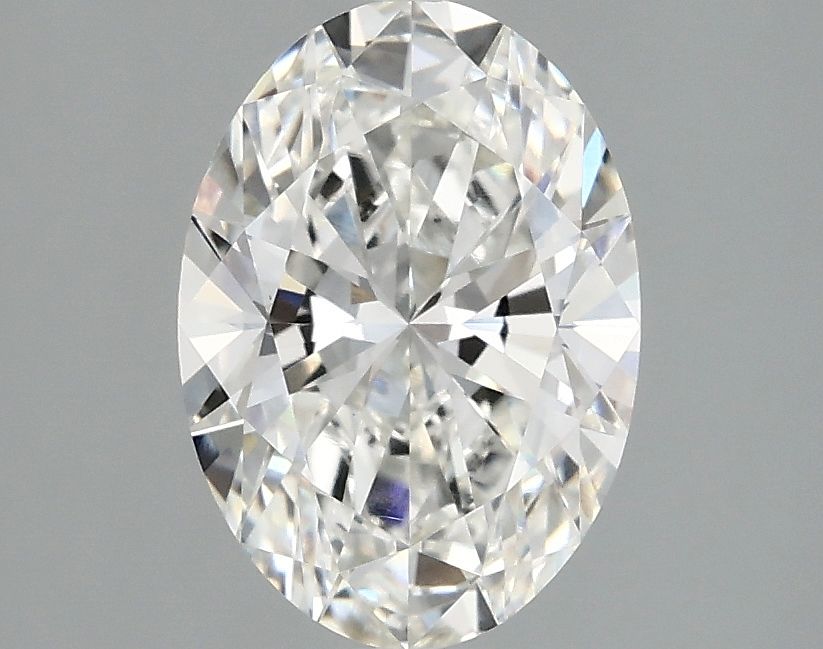 1.57 ct. oval Lab Grown Diamond front image