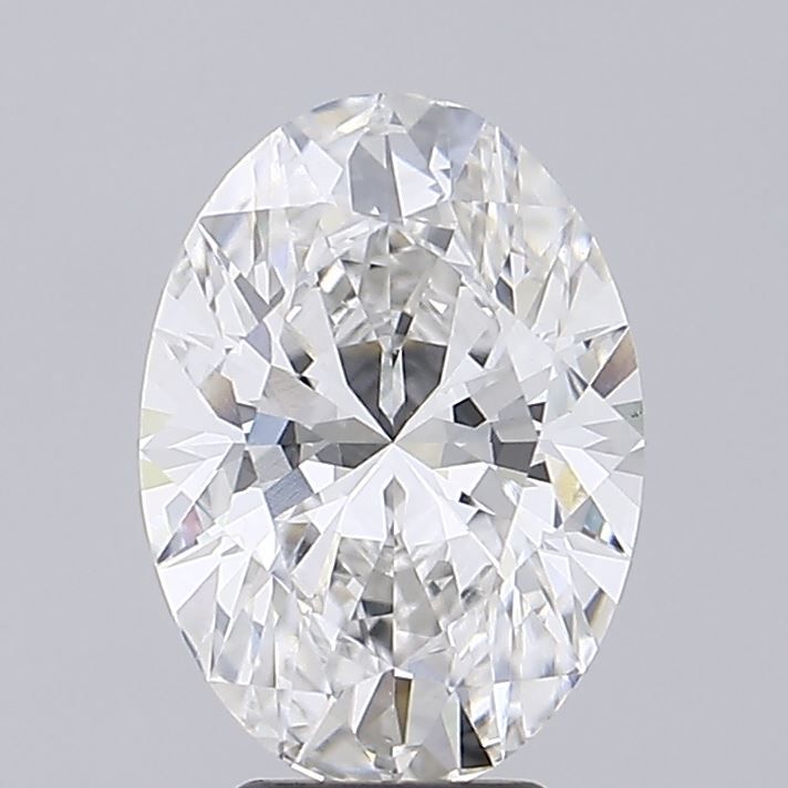 4.70 ct. oval Lab Grown Diamond front image