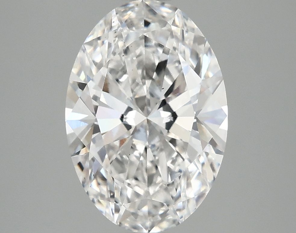 3.01 ct. oval Lab Grown Diamond front image