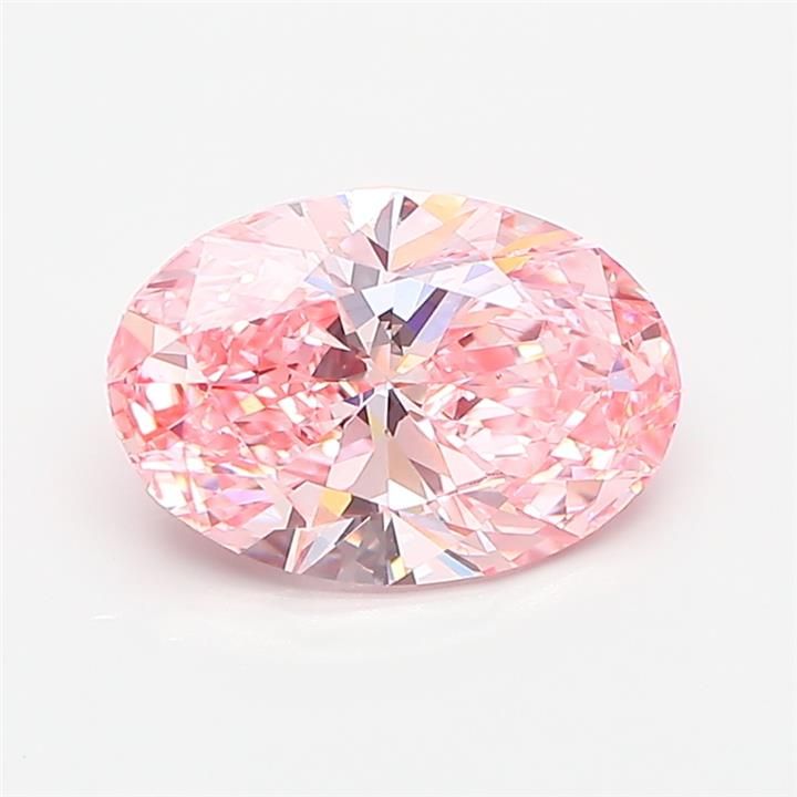 2.02 ct. oval Lab Grown Diamond front image