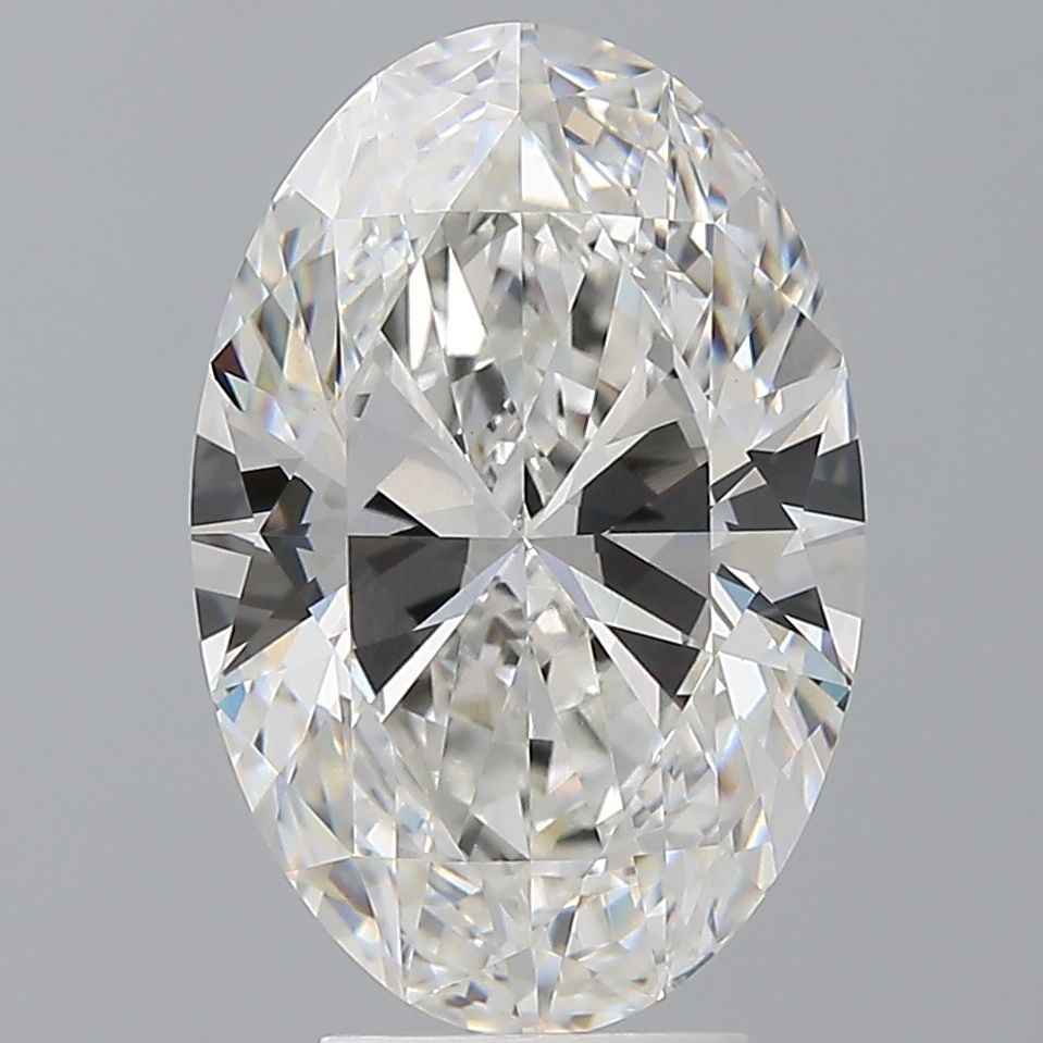 5.00 ct. oval Lab Grown Diamond front image