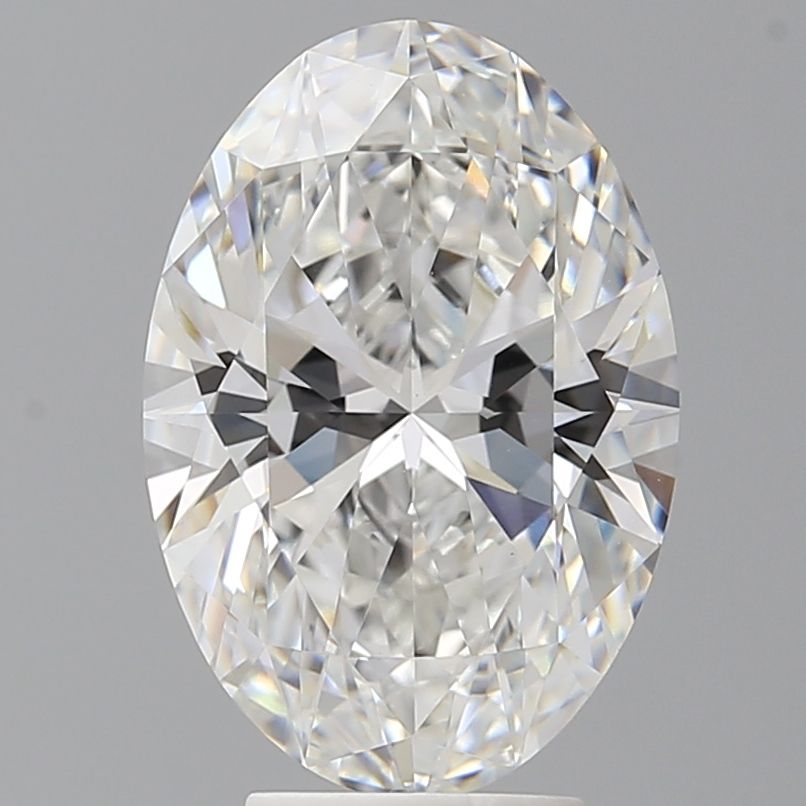 4.58 ct. oval Lab Grown Diamond front image