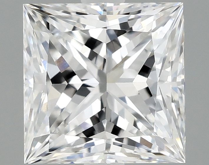 2.10 ct. princess Lab Grown Diamond front image