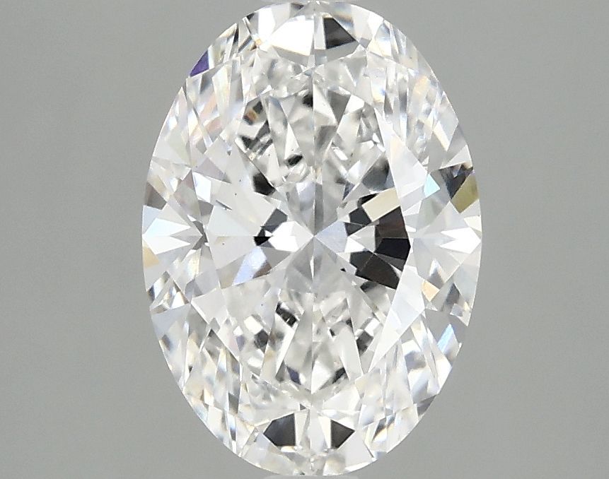 2.10 ct. oval Lab Grown Diamond front image