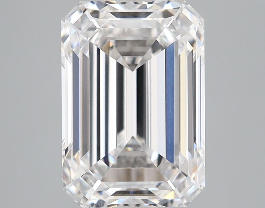 2.71 ct. emerald Lab Grown Diamond front image