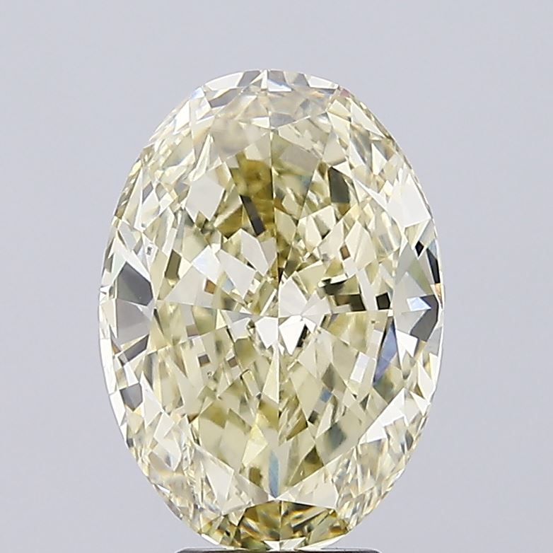 5.35 ct. oval Lab Grown Diamond front image