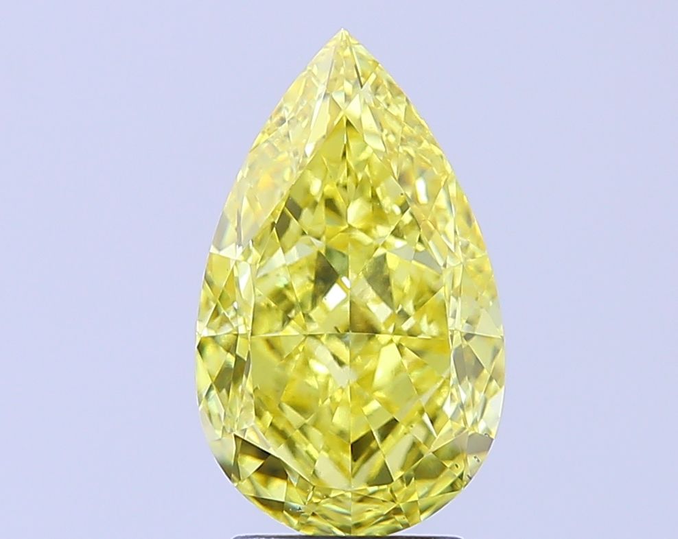 4.02 ct. pear Lab Grown Diamond front image
