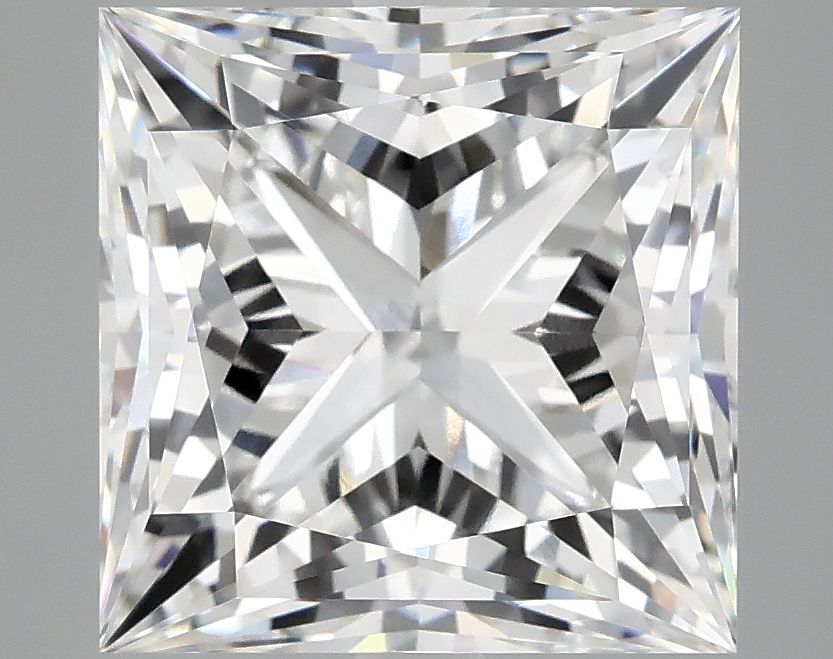 5.08 ct. princess Lab Grown Diamond front image
