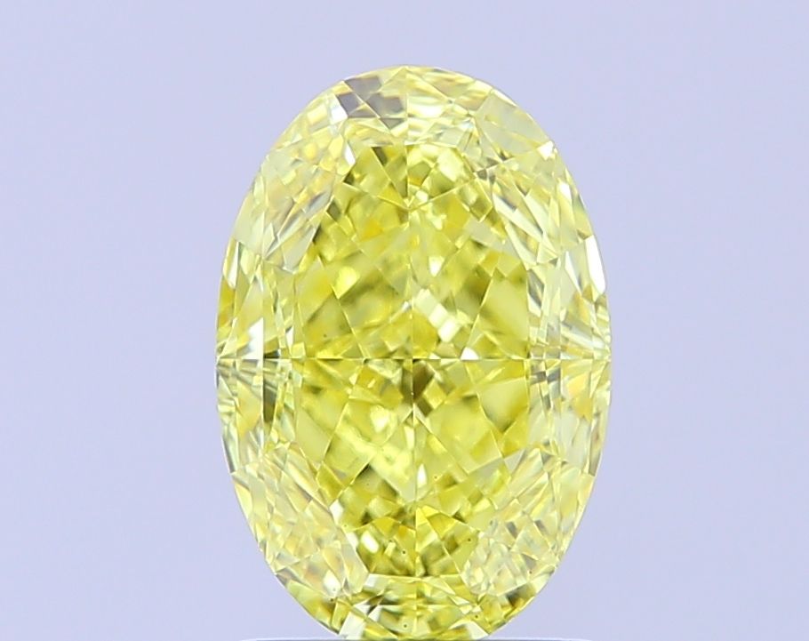 2.10 ct. oval Lab Grown Diamond front image