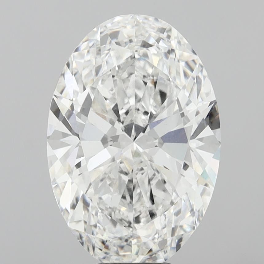 9.05 ct. oval Lab Grown Diamond front image
