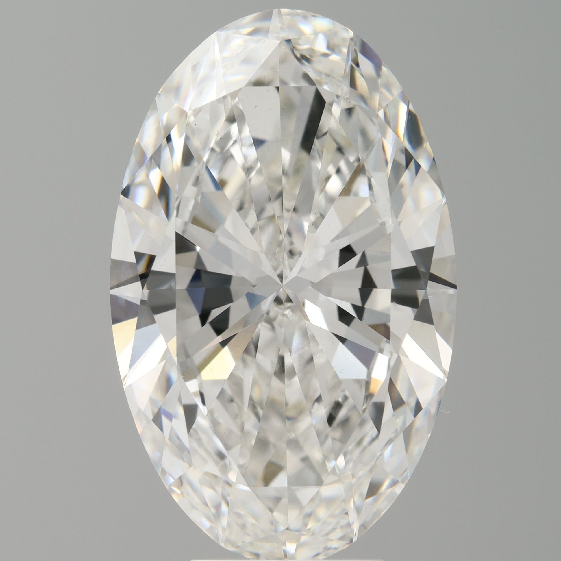 7.05 ct. oval Lab Grown Diamond front image
