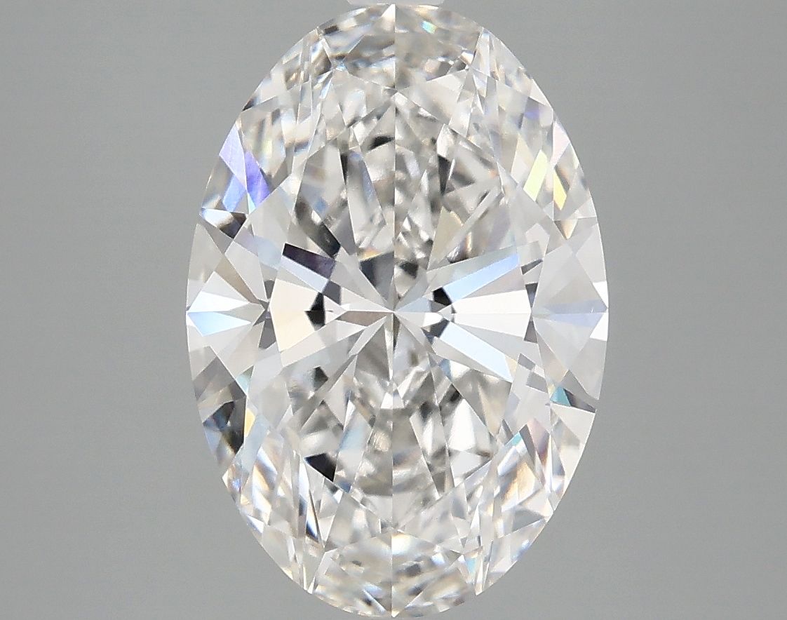 3.95 ct. oval Lab Grown Diamond front image