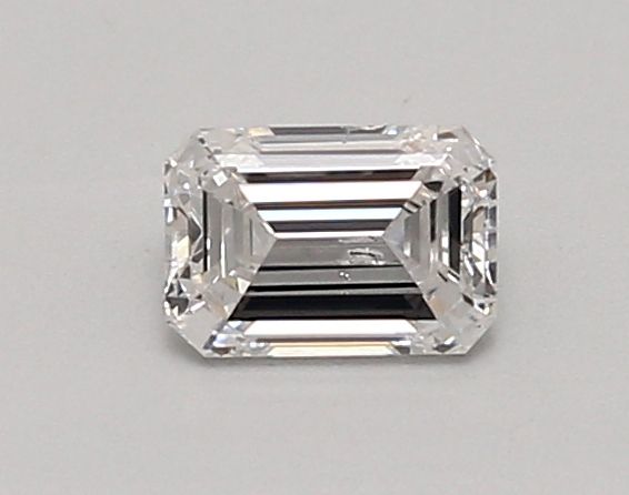 0.65 ct. emerald Lab Grown Diamond front image