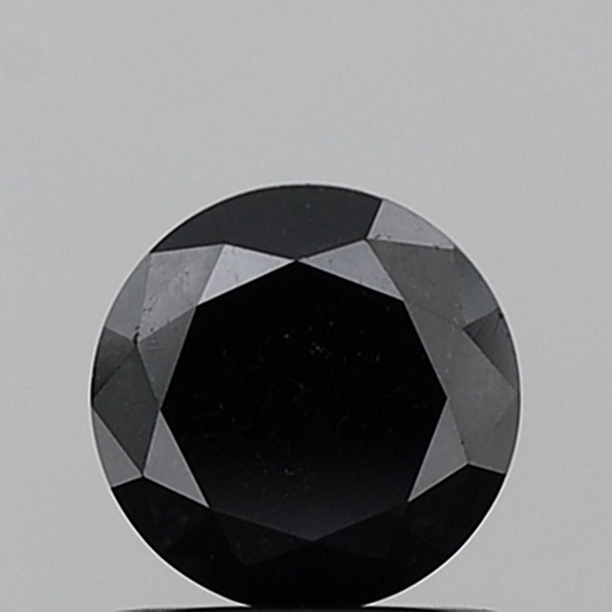 1.21 Carat Round Diamond Fancy Black VS1