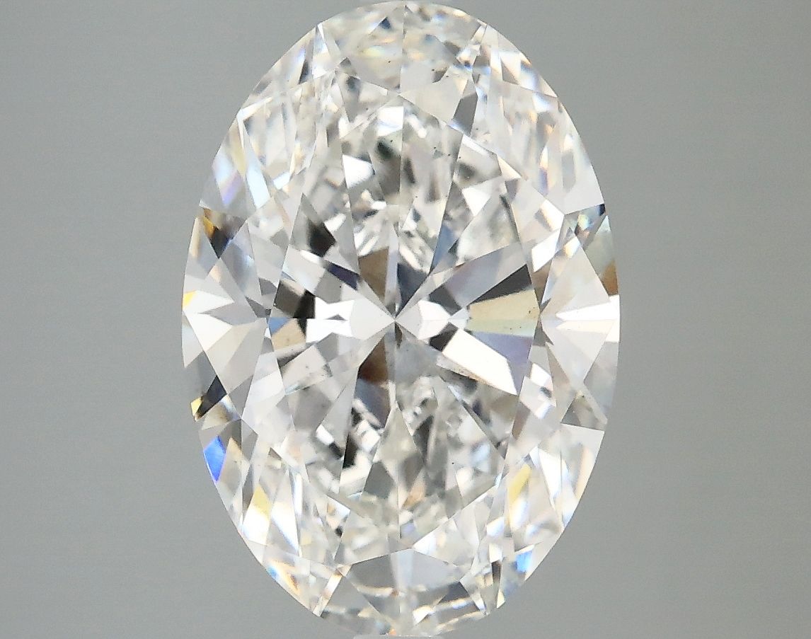 4.09 ct. oval Lab Grown Diamond front image