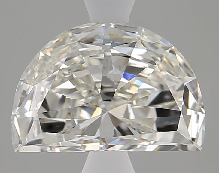 1.64 ct lab-grown Half moon Diamond