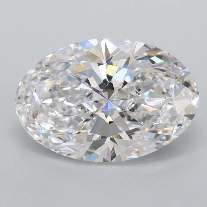2.18 ct. oval Lab Grown Diamond front image