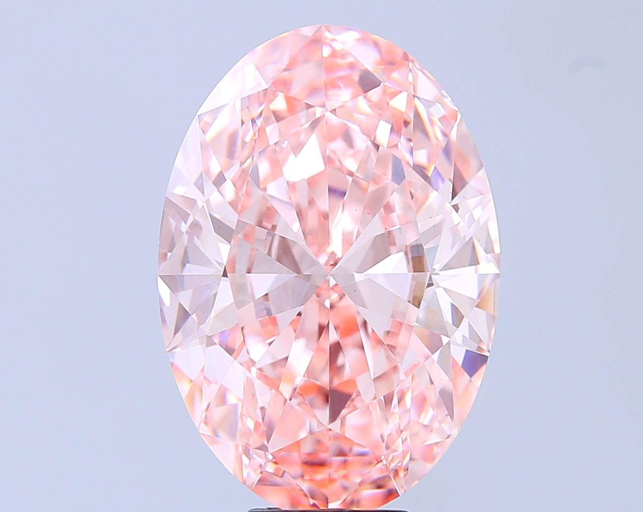 10.09 ct. oval Lab Grown Diamond front image