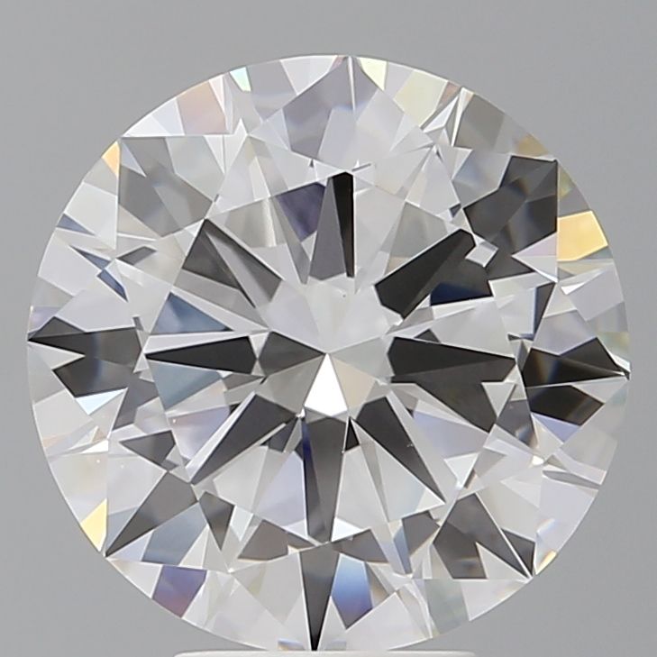 6.02 ct. round Lab Grown Diamond front image