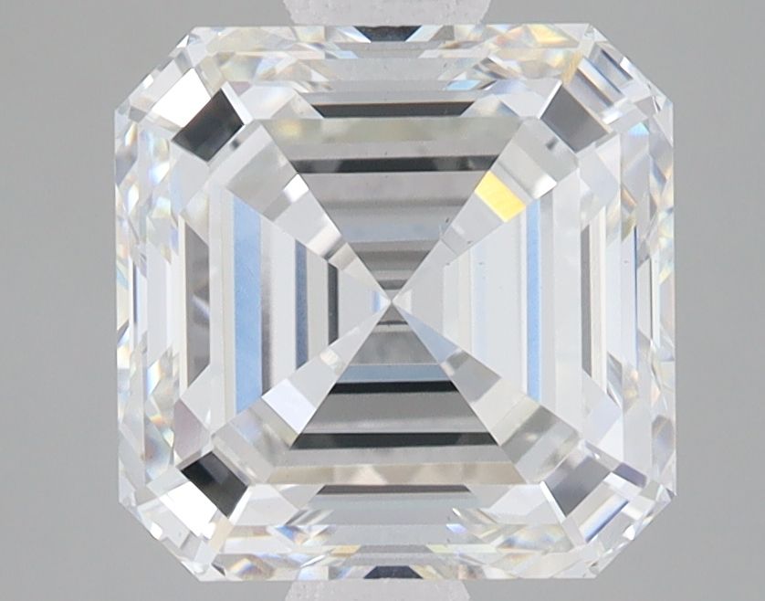 3.56 ct lab-grown Asscher Diamond