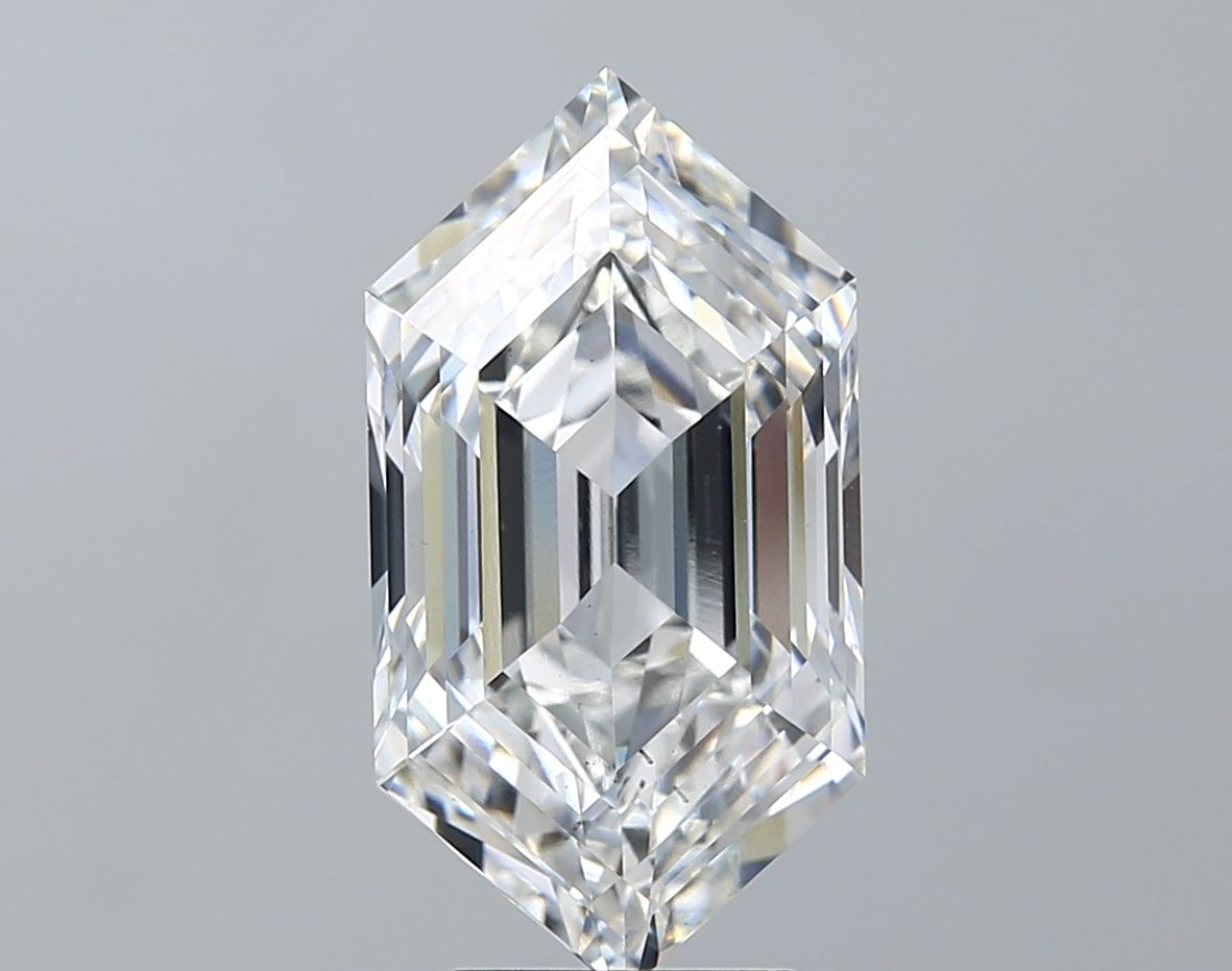 5.01 ct lab-grown Hexagonal Diamond