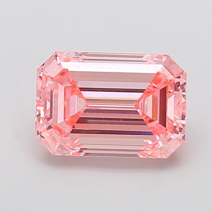 4.03 ct. emerald Lab Grown Diamond front image