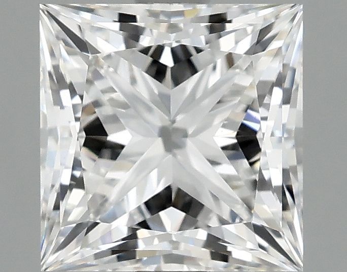 2.10 ct. princess Lab Grown Diamond front image