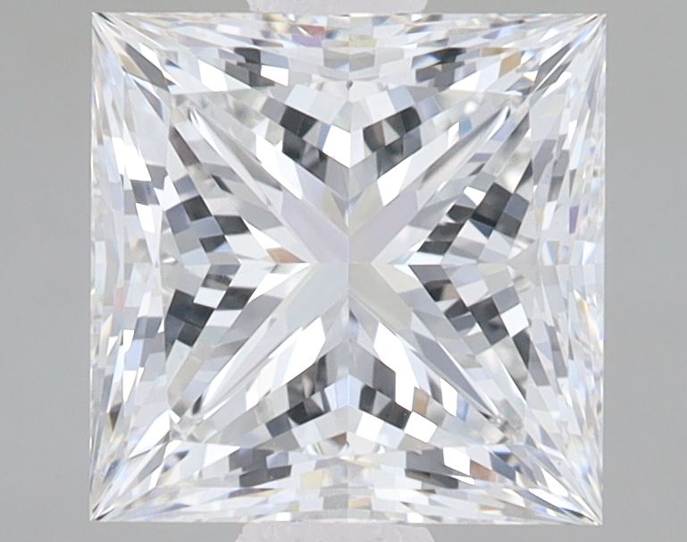 3.08 ct. princess Lab Grown Diamond front image