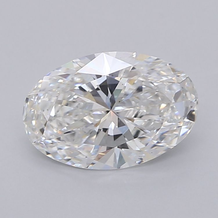2.02 ct. oval Lab Grown Diamond front image