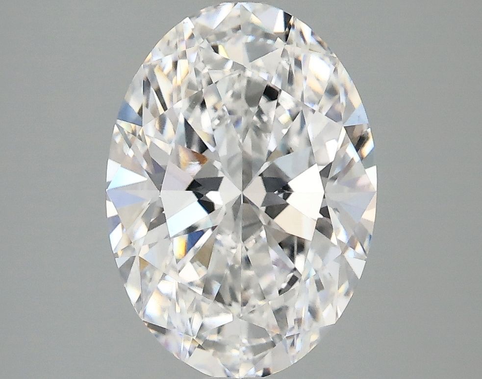 2.92 ct. oval Lab Grown Diamond front image