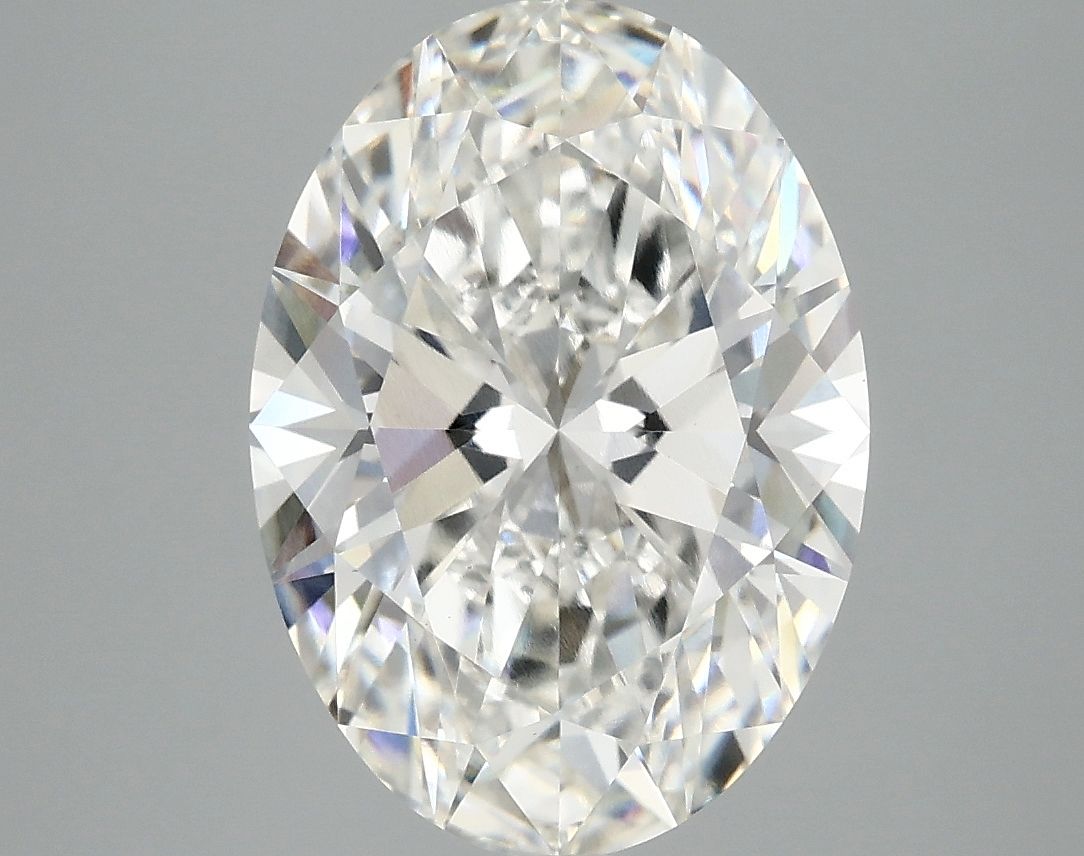 4.10 ct. oval Lab Grown Diamond front image