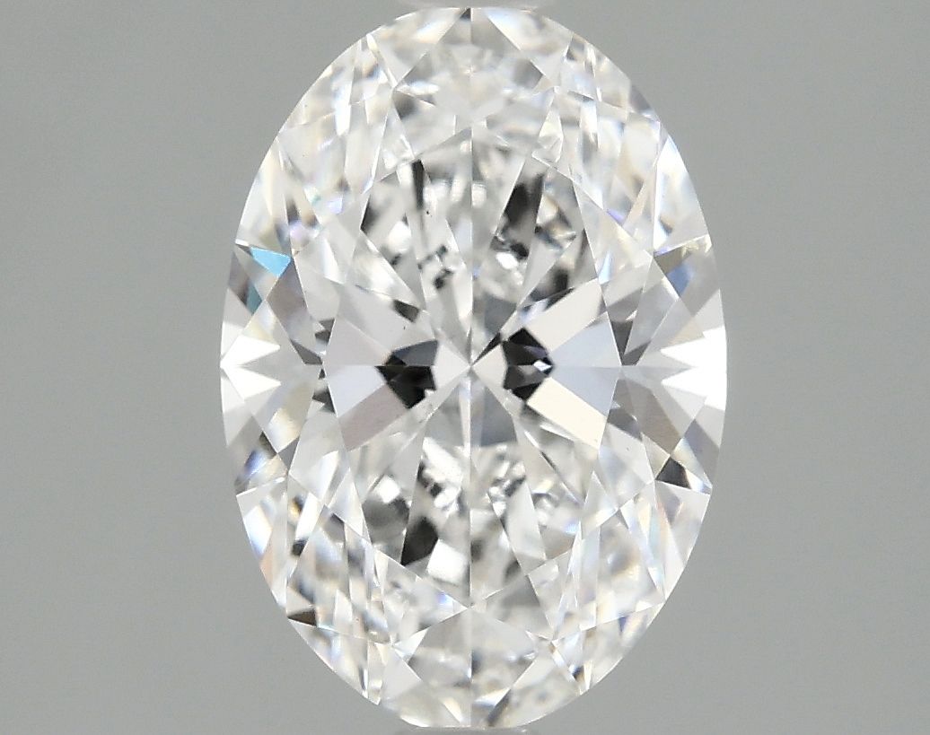 1.56 ct. oval Lab Grown Diamond front image