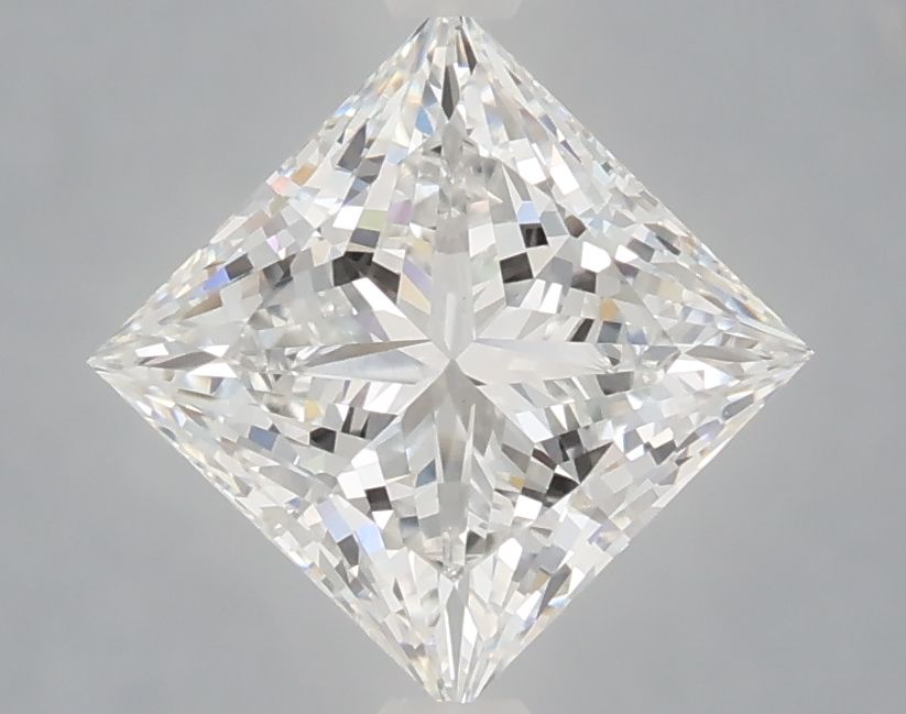 2.08 carat e VS1 EX Cut IGI princess diamond