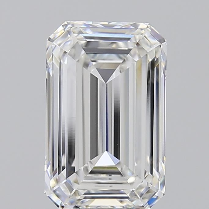 3.51 ct. emerald Lab Grown Diamond front image