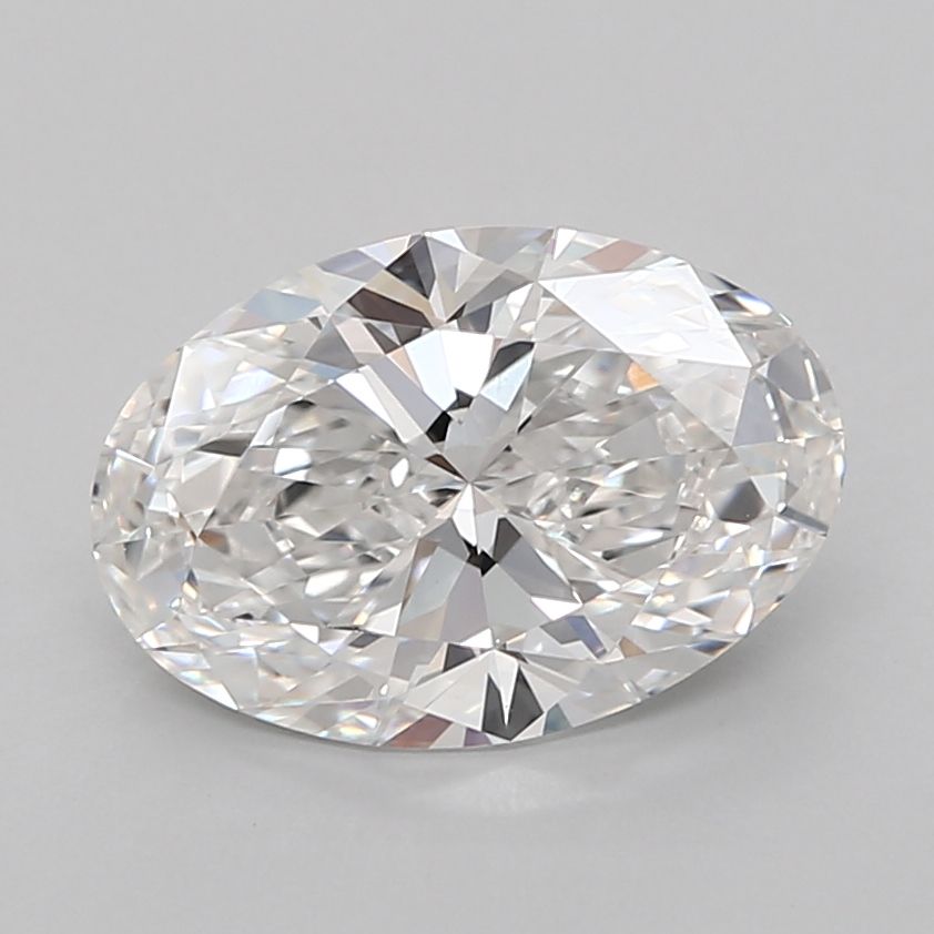 3.01 ct. oval Lab Grown Diamond front image