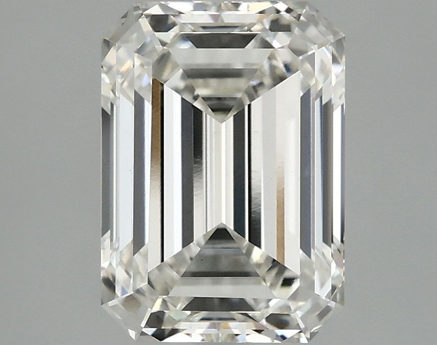 3.24 ct. emerald Lab Grown Diamond front image