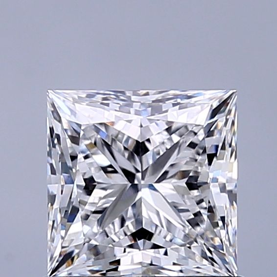 1.12 ct. princess Lab Grown Diamond front image