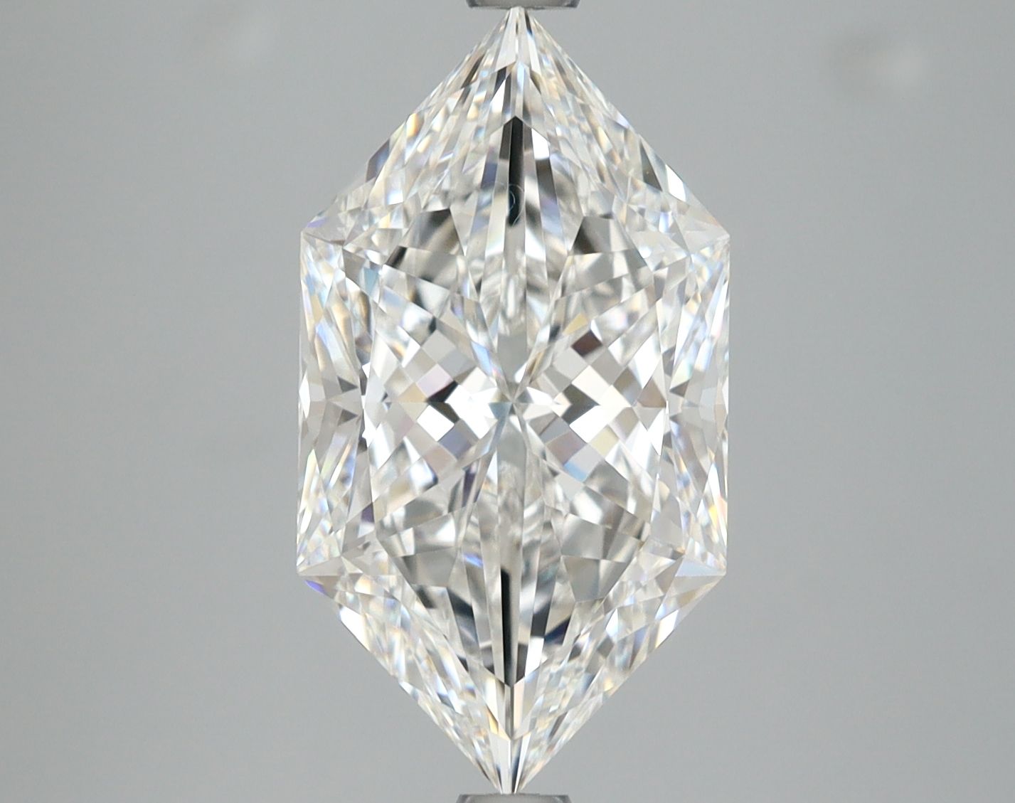 4.38 ct lab-grown Hexagonal Diamond