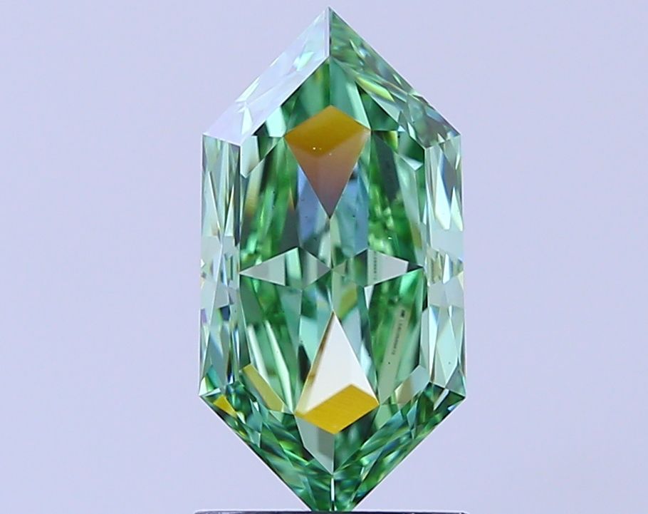 2.01 ct lab-grown Hexagonal Diamond