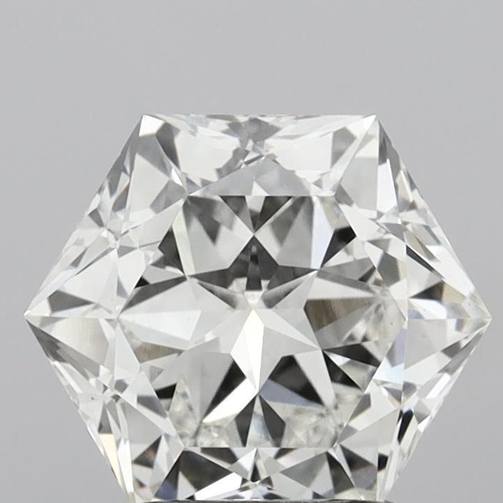 2.08 ct lab-grown Hexagonal Diamond