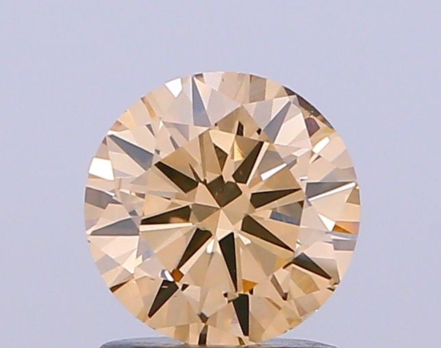 1.01 Carat Round Diamond Light Brown VS1