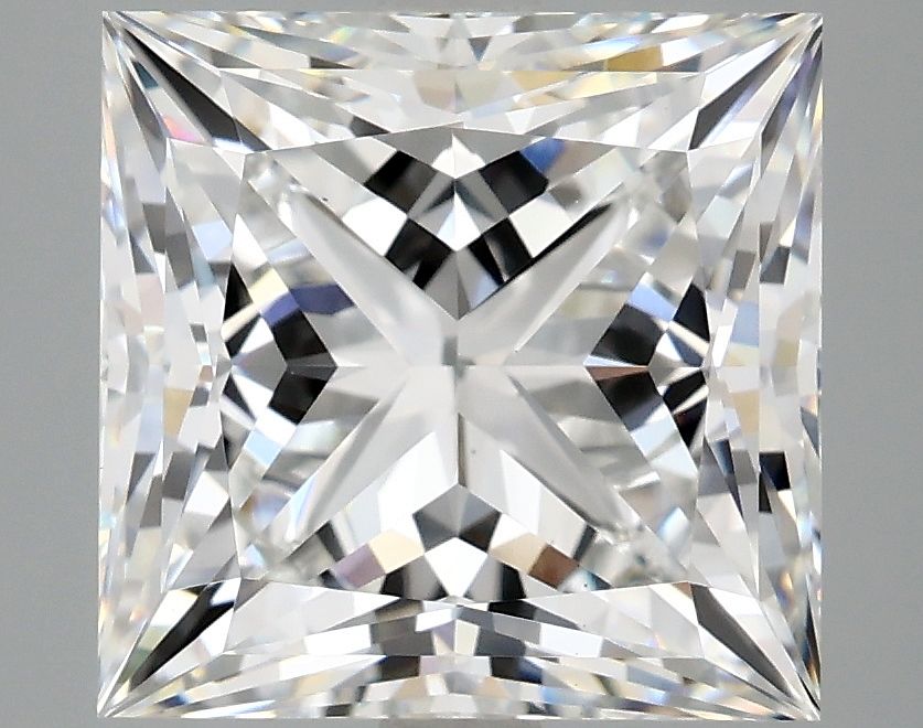 5.09 ct. princess Lab Grown Diamond front image