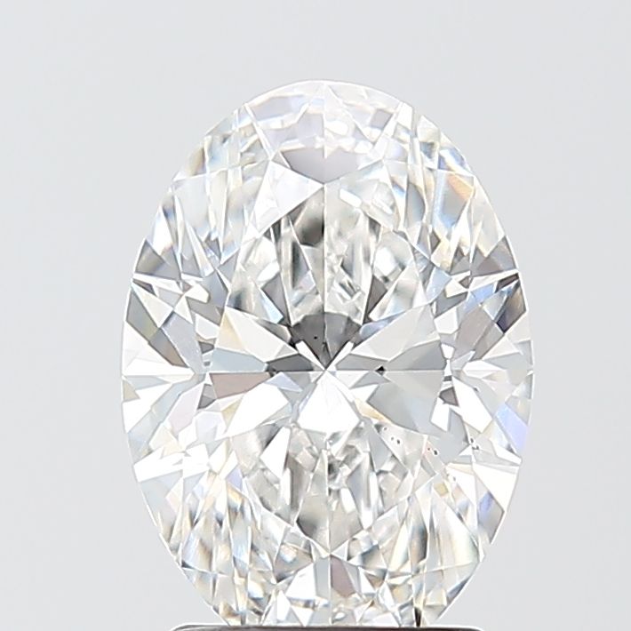 2.01 ct. oval Lab Grown Diamond front image