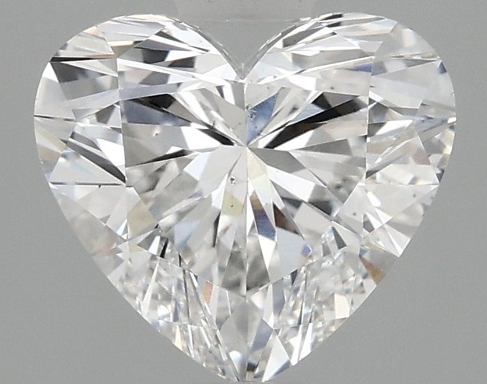 2.07 carat d VS2 EX Cut IGI heart diamond