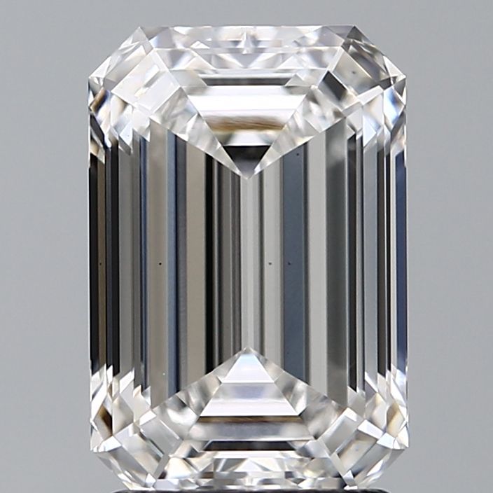 2.59 ct. emerald Lab Grown Diamond front image