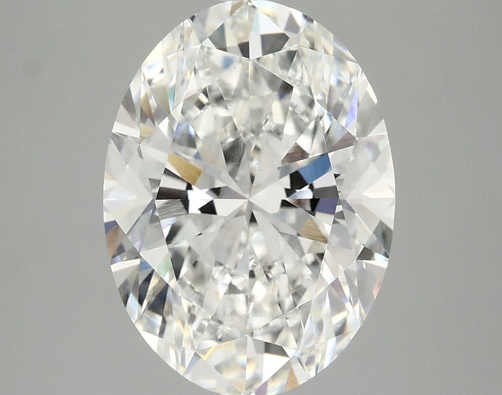 3.72 ct. oval Lab Grown Diamond front image